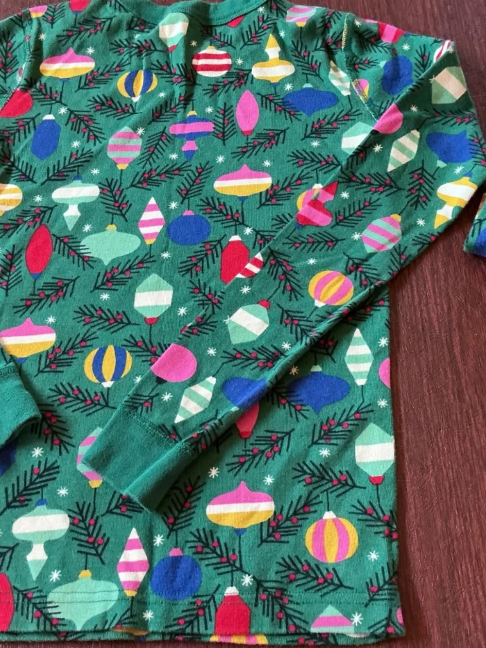 Hanna Andersson Christmas Ornament Organic Cotton Pajamas 12